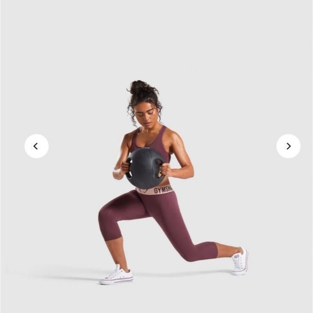 Women's Purple Gymshark Activewear Set